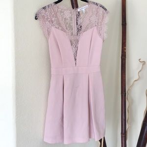 BCBGeneration lace detail short dress